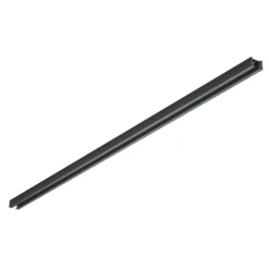 carril bifásico DUOline, negro mate, 100 cm