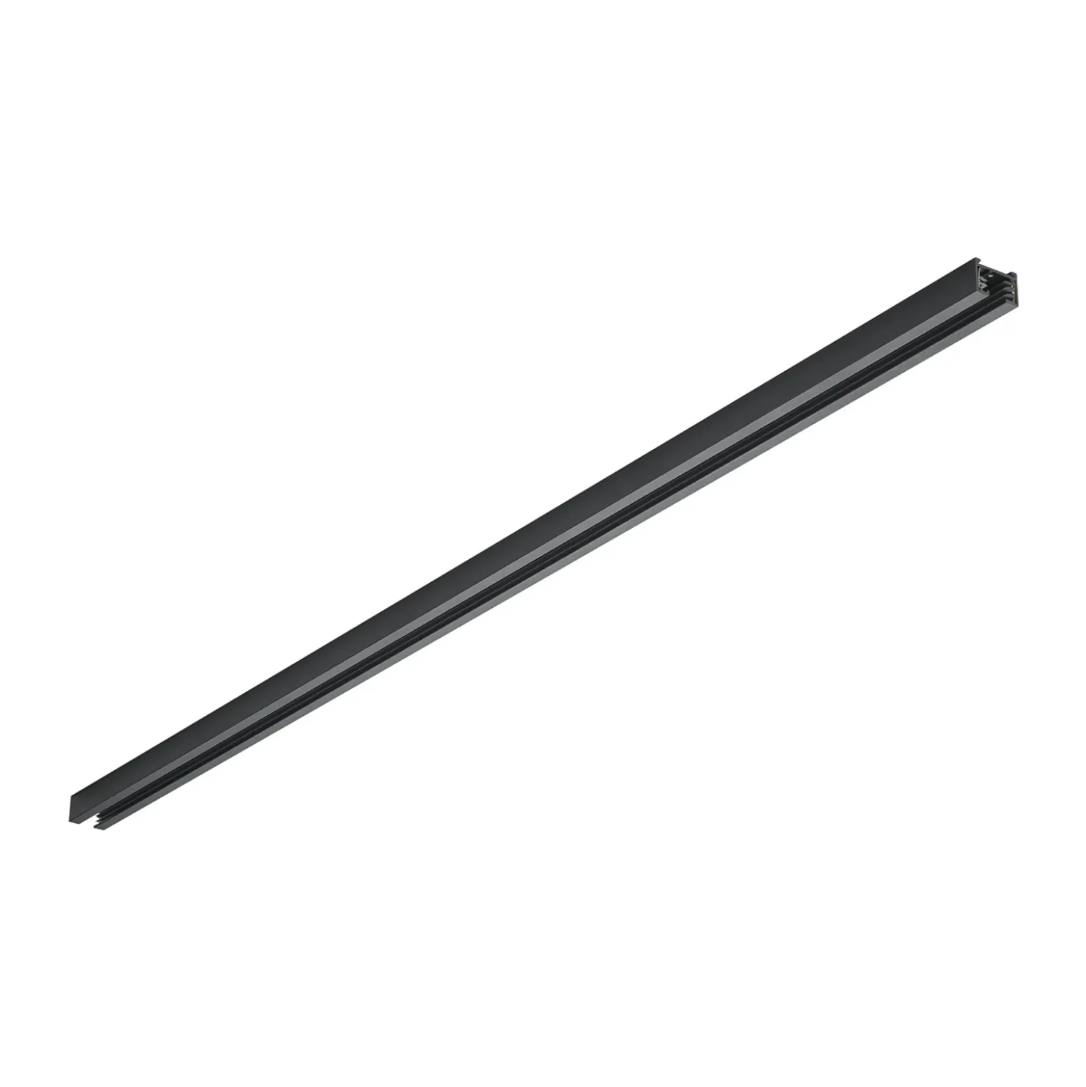 carril de 2 circuitos DUOline, negro mate, 160cm