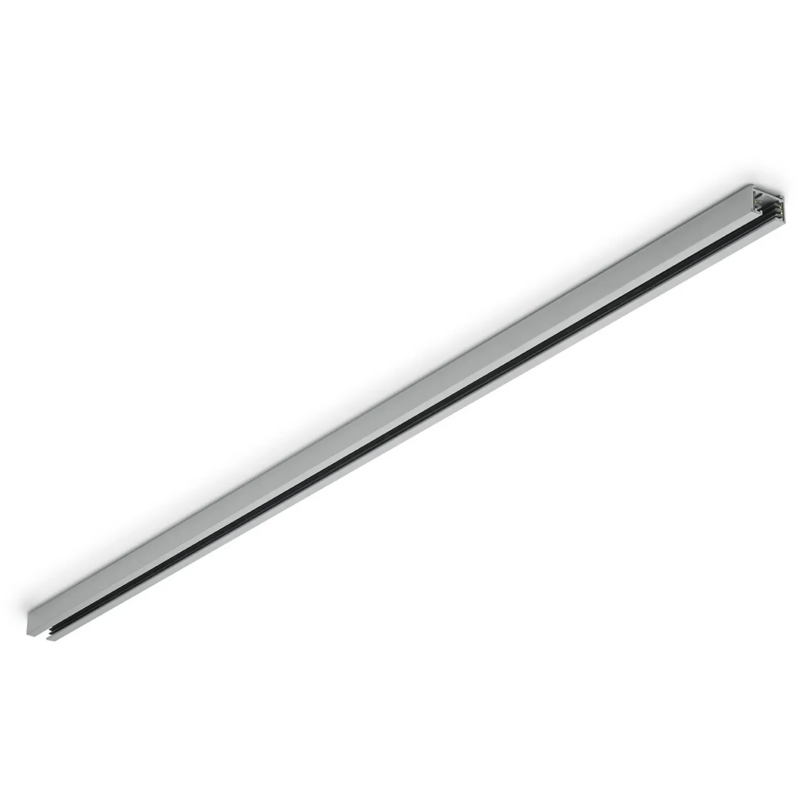 carril de 2 fases DUOline, titanio, 100 cm