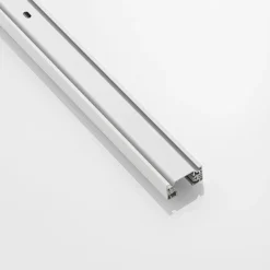 Carril eléctrico Linaro de Lindby, 1 m, blanco, sistema de riel monofásico