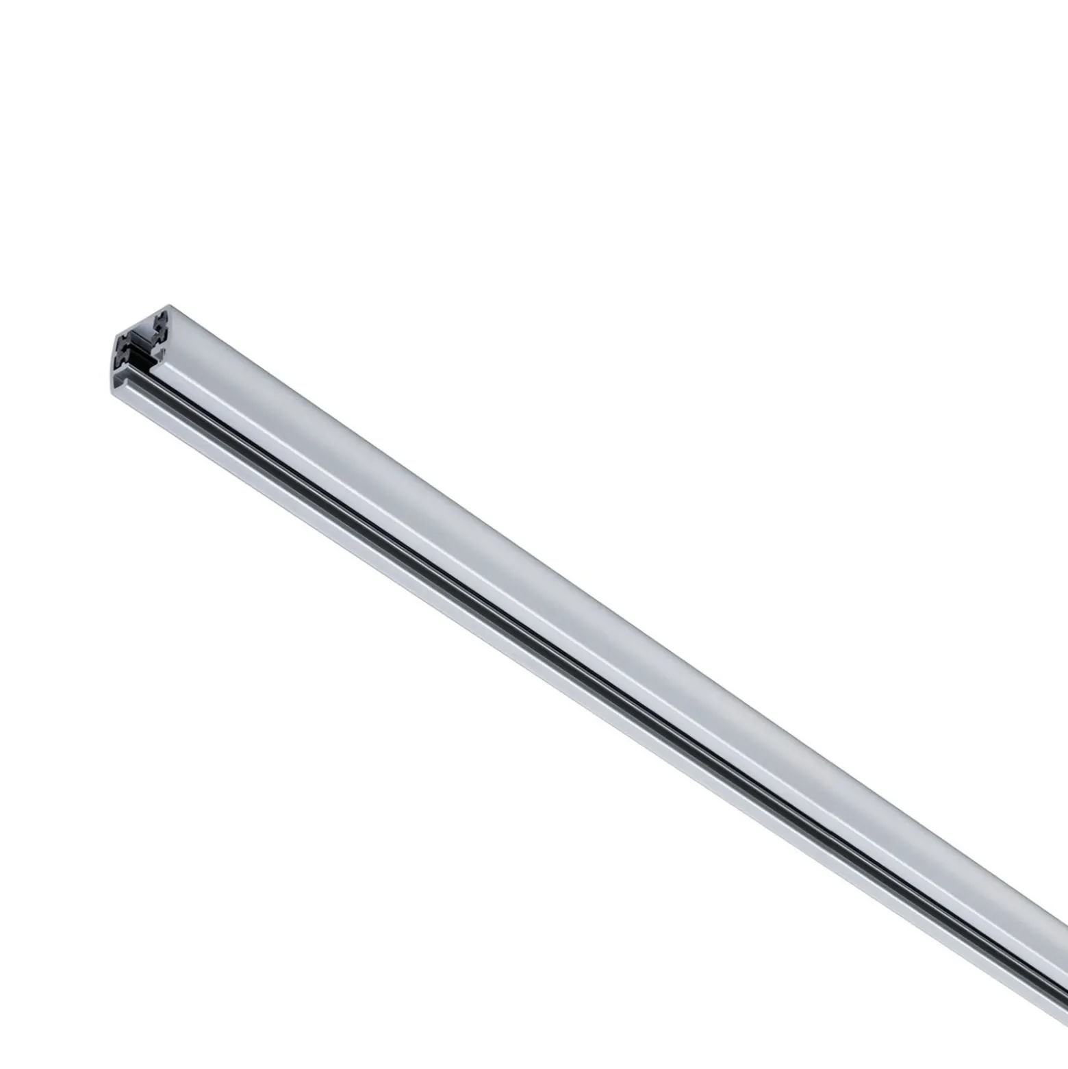 Carril Paulmann URail, cromo mate, longitud 100 cm, aluminio