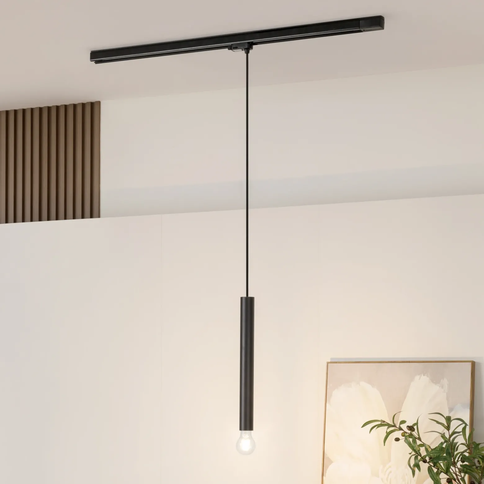 Colgante Arcchio Ejona negro E27 4/40cm
