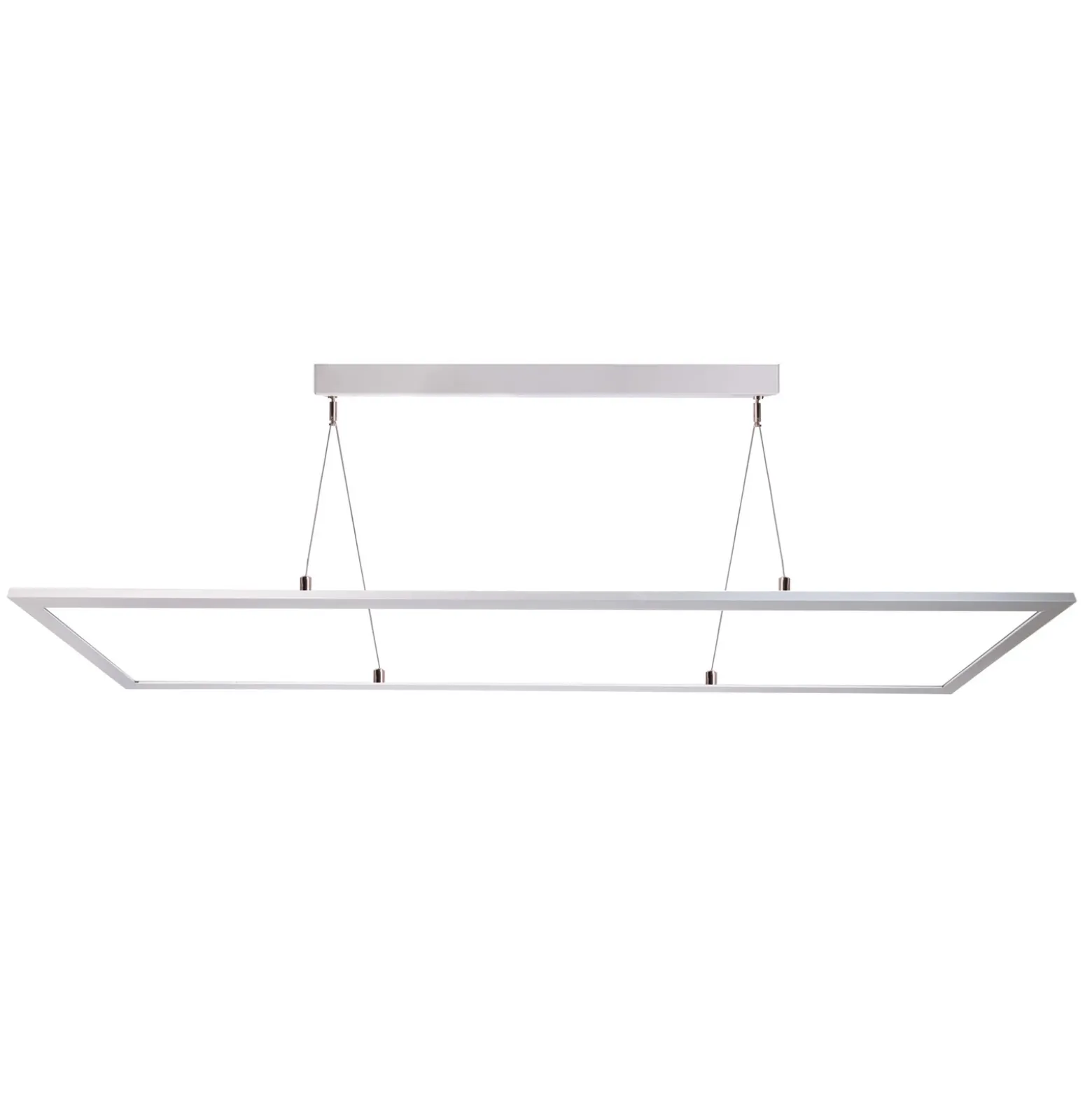 Colgante LED 3422, angular, dip-switch, blanco