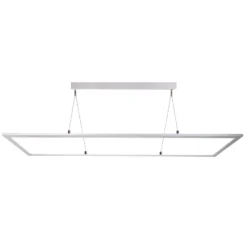 Colgante LED 3422, angular, dip-switch, blanco