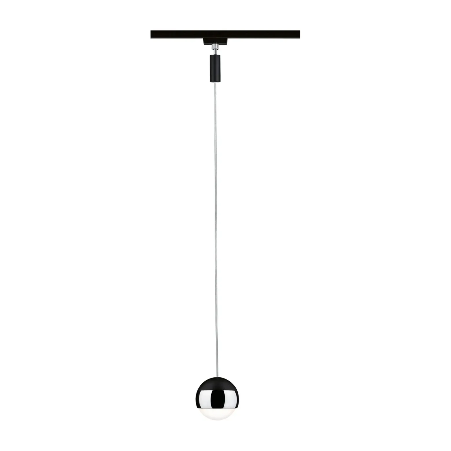Colgante Paulmann URail Capsule II 2.700K negro