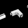Conector angular para carril HV-track4 m6