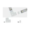 Conector angular 90º para tira MaxLED