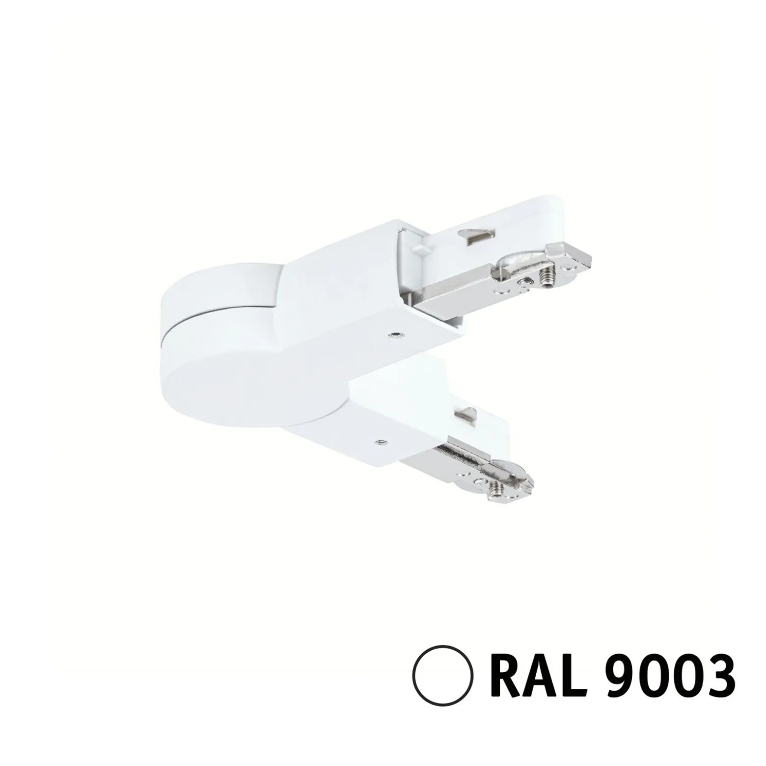Conector articulado Paulmann URail, blanco señal, máx. 1000 W
