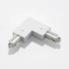 Conector de esquina Lindby Linaro, blanco, sistema de riel monofásico