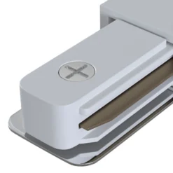 Conector de riel, riel monofásico rígido, blanco