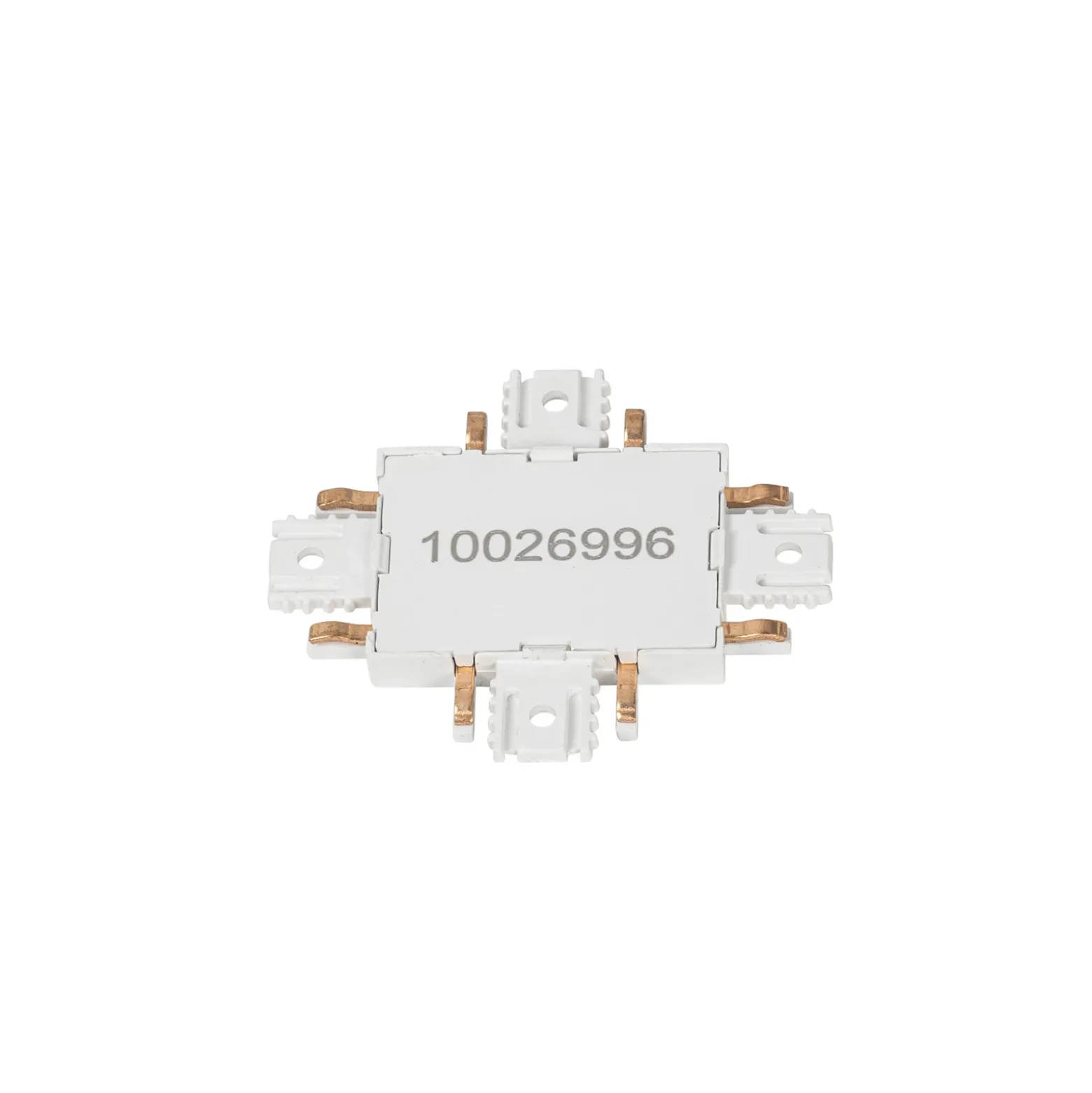 Conector en cruz Lindby Lumaro, blanco, plástico