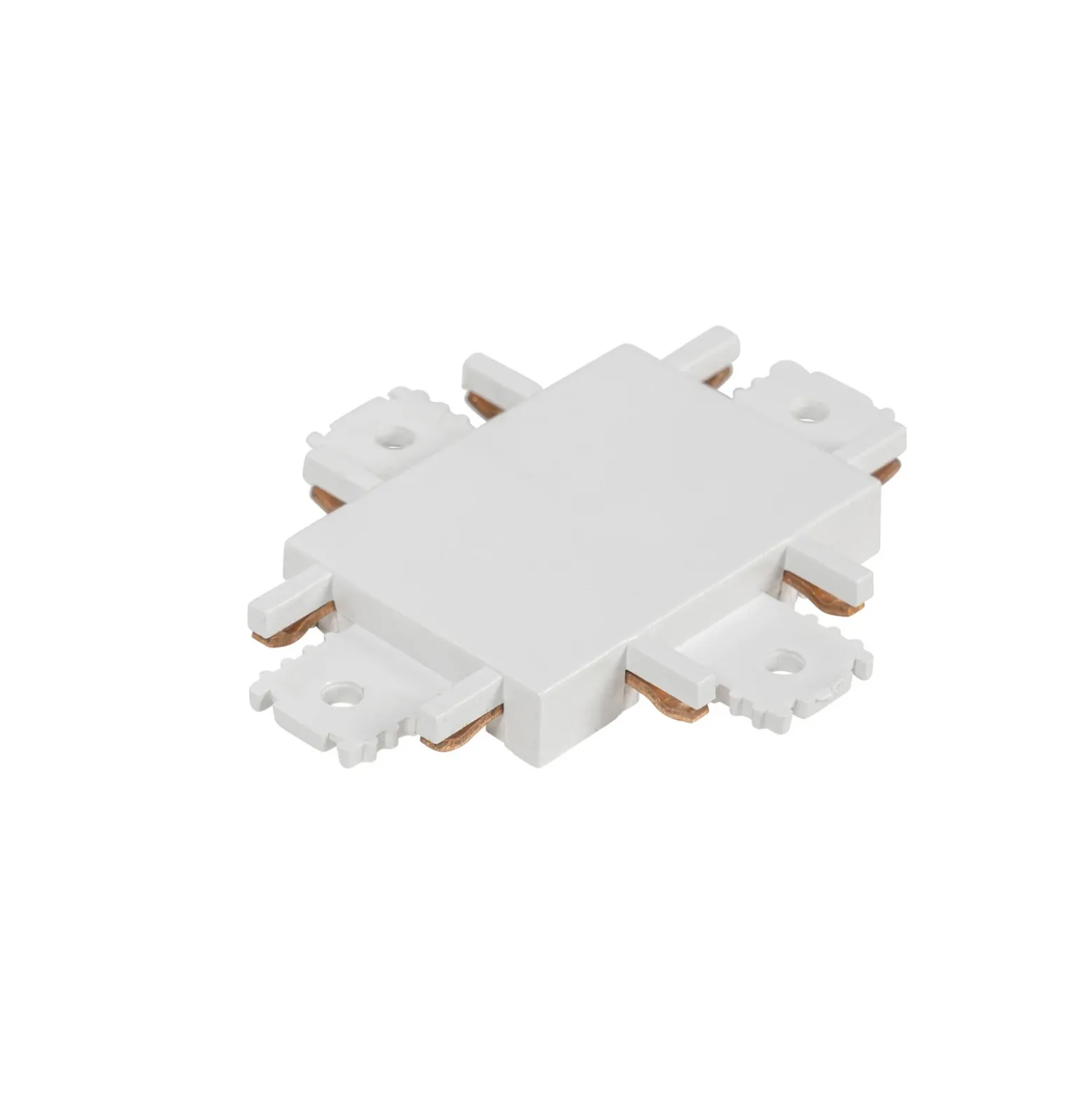 Conector en cruz Lindby Lumaro, blanco, plástico