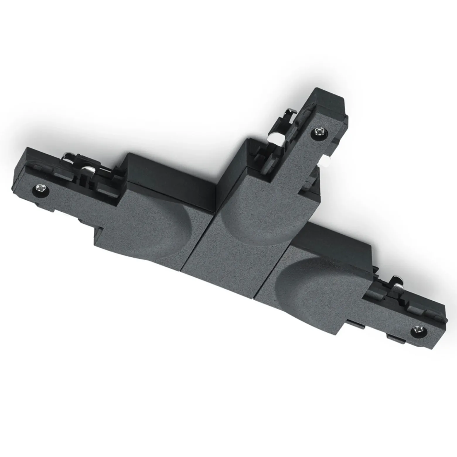 Conector en T DUOline, conductor de protección izquierdo, negro