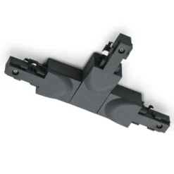 Conector en T DUOline, conductor de protección derecho, negro