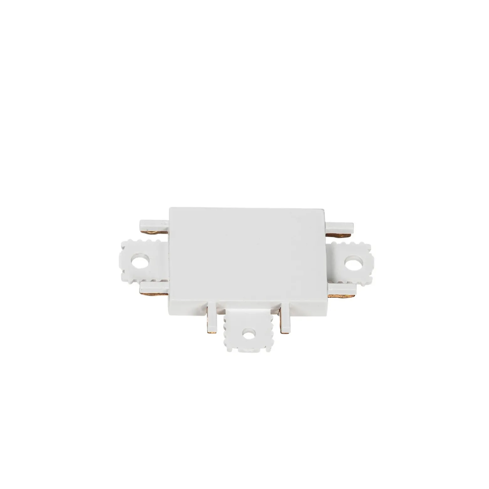 Conector en T Lindby Lumaro, blanco, 5,4 cm, plástico