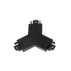 Conector en Y Lindby Lumaro, negro, 7,85 cm, plástico