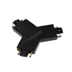 Conector en Y Lindby Lumaro, negro, 7,85 cm, plástico