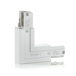 Conector Eutrac L conductor de protección externo, plata