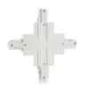 Conector Eutrac X Phase para carril empotrado, blanco