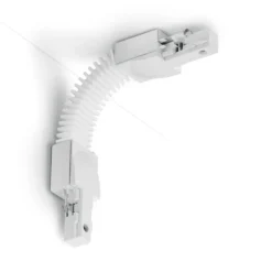 Conector flexible DUOline sistema bifásico, blanco