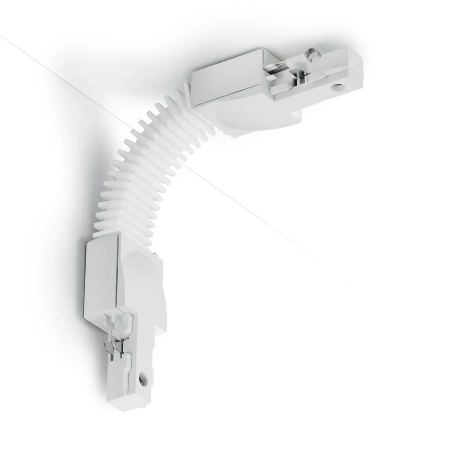 Conector flexible DUOline sistema bifásico, blanco