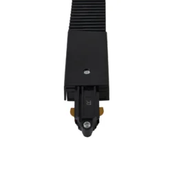 Conector Lindby Flex Linaro, negro, sistema de riel monofásico