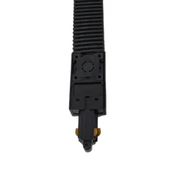 Conector Lindby Flex Linaro, negro, sistema de riel monofásico