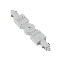 Conector Lindby Linaro, blanco, ajustable, 1 fase