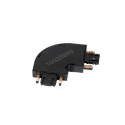 Conector Lindby L Lumaro, negro, 90°, redondeado