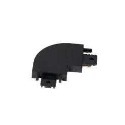 Conector Lindby L Lumaro, negro, 90°, redondeado