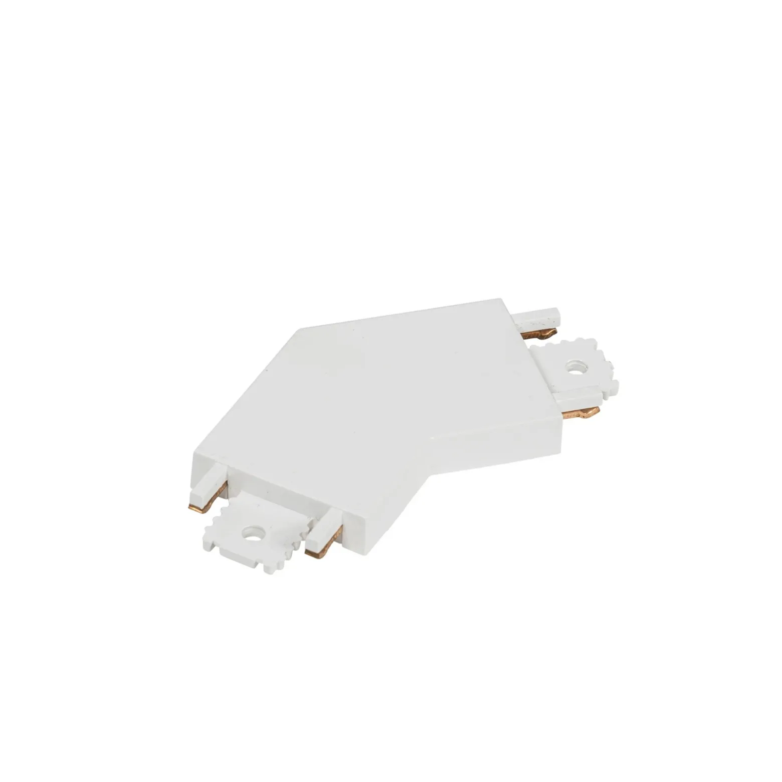 Conector Lindby Lumaro, blanco, 135°, plástico