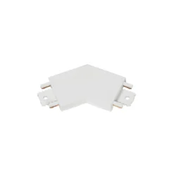 Conector Lindby Lumaro, blanco, 135°, plástico