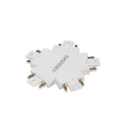 Conector Lindby Lumaro, 5 vías, blanco, plástico