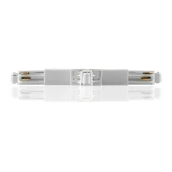Conector Lindby X Linaro, blanco, sistema de riel monofásico