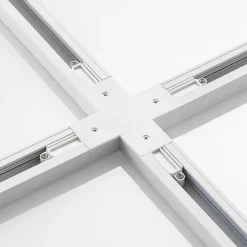 Conector Lindby X Linaro, blanco, sistema de riel monofásico