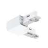 Conector Paulmann URail L, blanco señal, metal