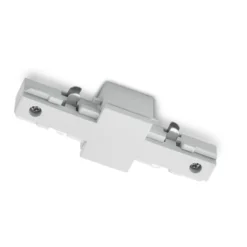 Conector recto DUOline de sistema bifásico, blanco