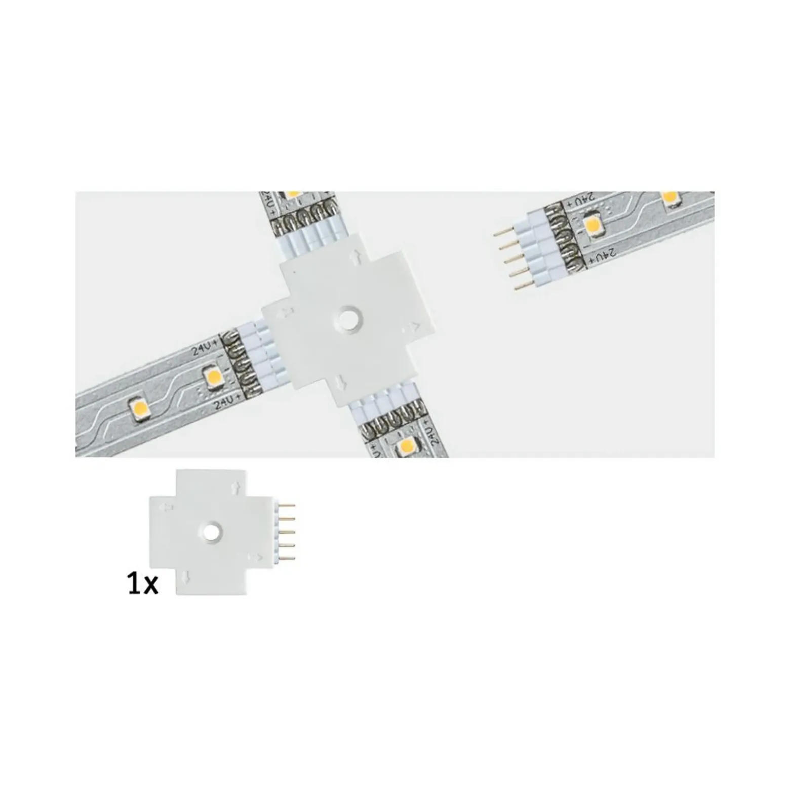 Conector X para tira MaxLED