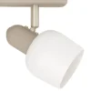 Corato downlight de techo, arena/níquel/opal, 3 luces.