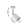 Cubre focos URail de Paulmann, blanco, GU10