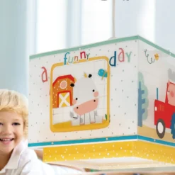 Dalber my Farm lámpara colgante infantil