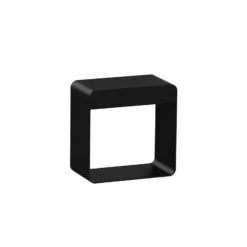 Dama lámpara de mesa LED recargable, negro, aluminio, ABS