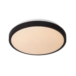 Dasher Plafón LED, negro, Ø 29,3 cm, 2700 K, IP44