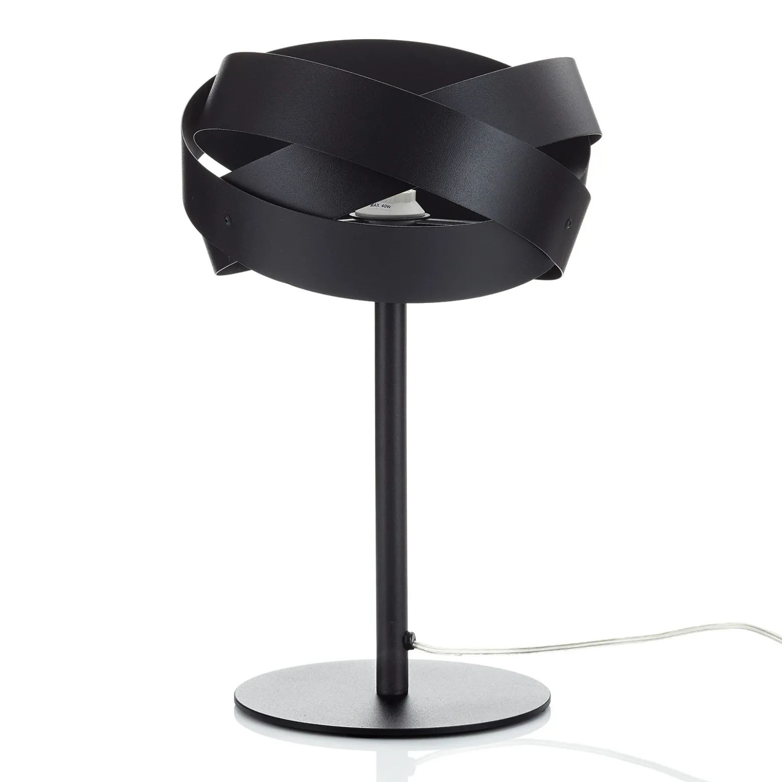 Decorativa lámpara de mesa Tornado