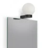 Decor Walther Bar Light aplique, negro mate