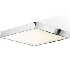 Decor Walther Cut plafón LED, cromo, 40x40cm