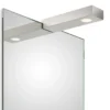 Decor Walther Flat 1 Lámpara de enchufe LED níquel