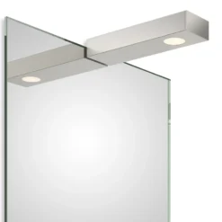 Decor Walther Flat 1 Lámpara de enchufe LED níquel