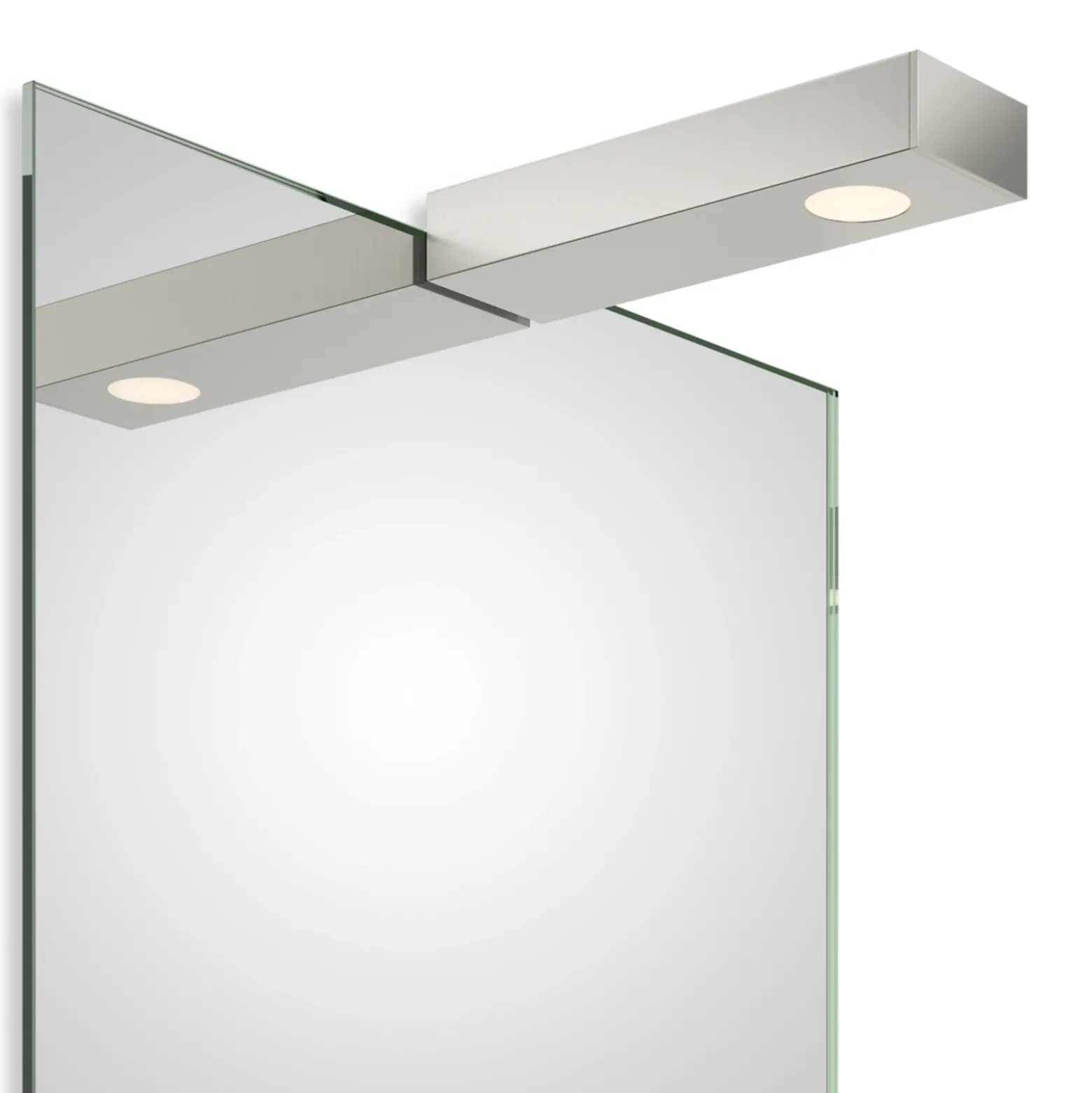 Decor Walther Flat 1 Lámpara de enchufe LED níquel
