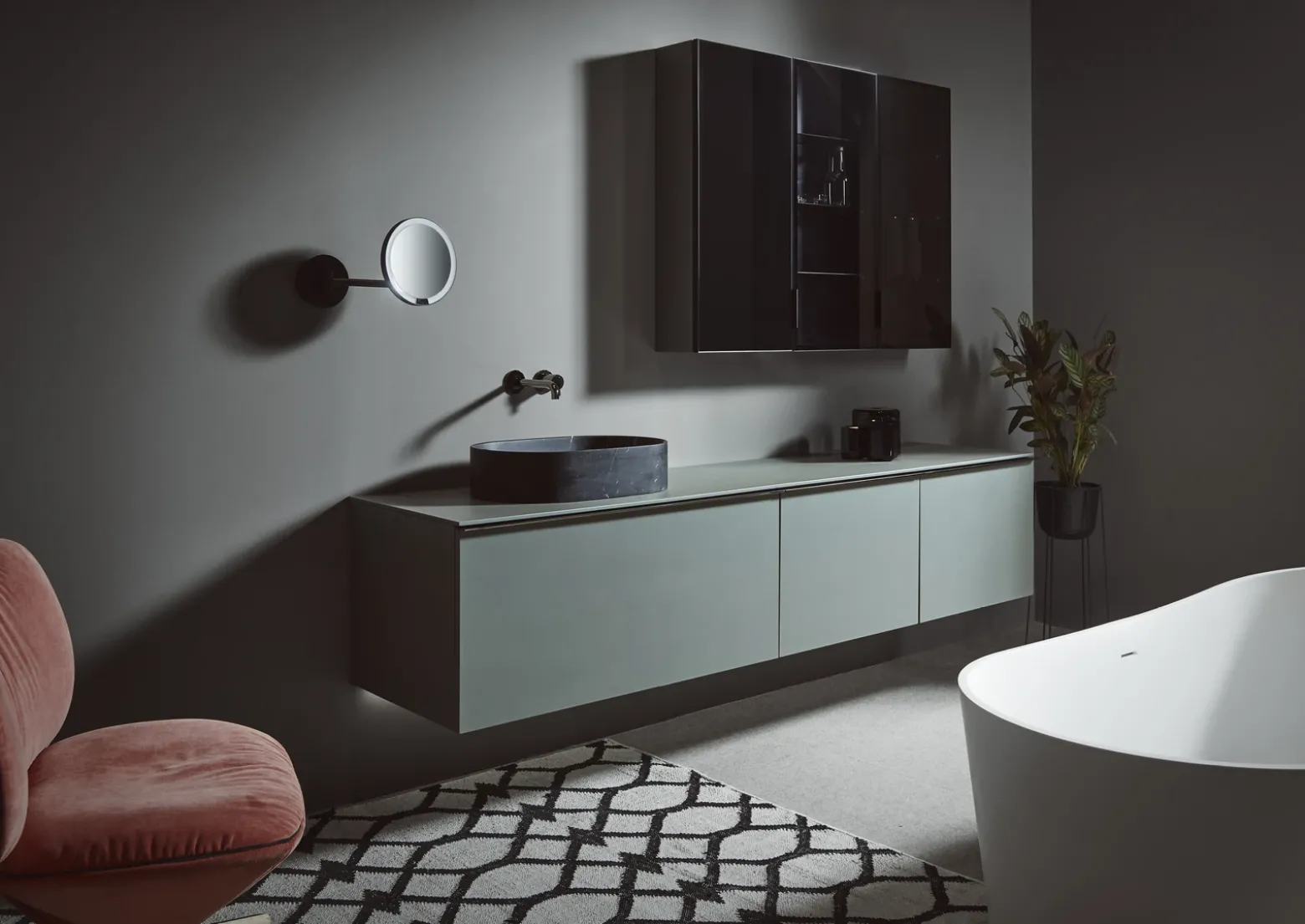Decor Walther Just Look PlusWD LED espejo negro
